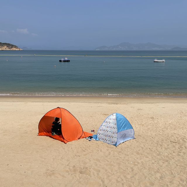 東灣海灘@長洲