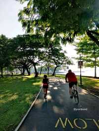 Morning Cycling @East Coast Beach Park