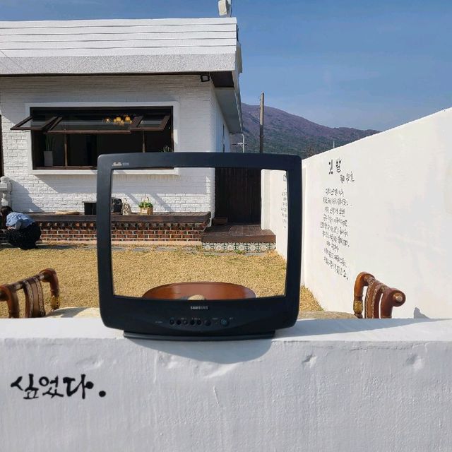 거제여행, 거제 남부면 주택개조 카페 " 화소반 "