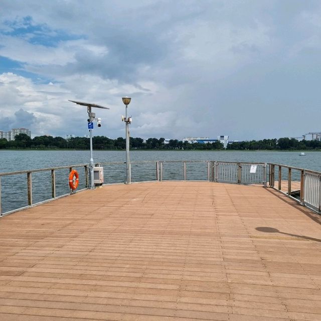 Just Chilling At Bedok Reservoir Park