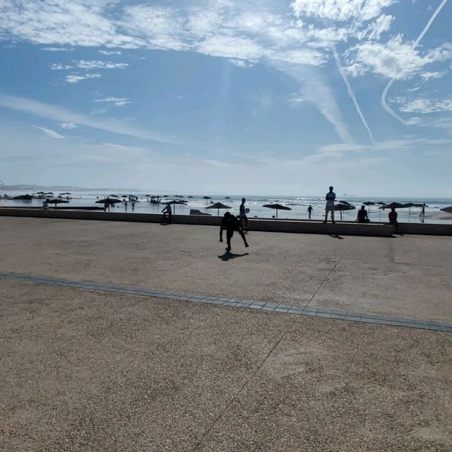 Beach just outside the medina