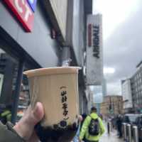 英國曼徹斯特 位置方便 唐人街內珍珠奶茶店