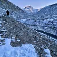 Tibet - an icy Winter Wonderland