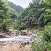 Rafting in Xianlong Canyon