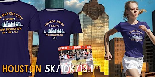 Run Houston "Bayou City" 5K/10K/13.1 Race | Eleanor Tinsley Park, Houston, TX (Texas) 77001