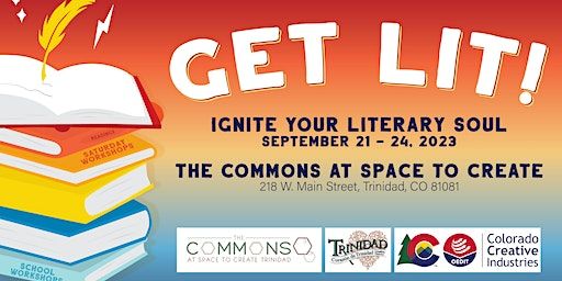 GET LIT! Ignite Your Literary Soul (Trinidad) | The Commons at Space to Create