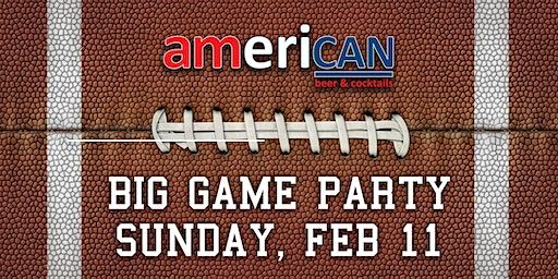 ameriCAN Big Game Party 2024 | ameriCAN Beer & Cocktails