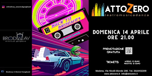 Back to Brodway | Attozero - Teatro Musica Danza