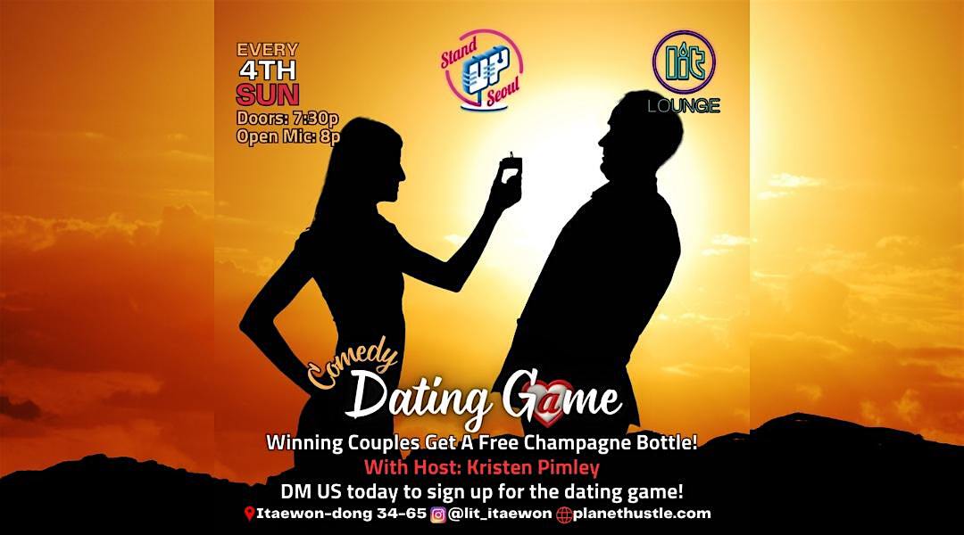 Comedy Dating Game | Lit Lounge Itaewon 릿라운지 이태원