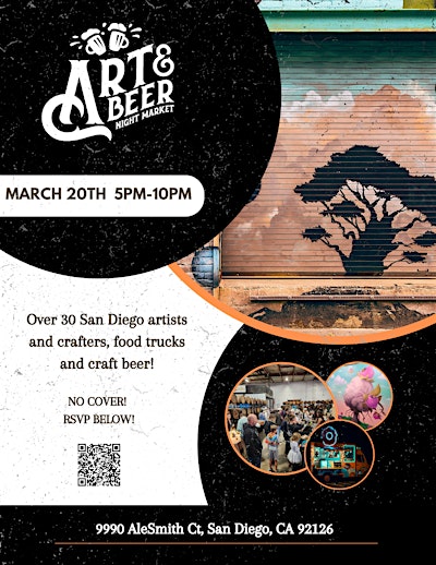 Art & Beer Night Market SD! | AleSmith Brewing Company