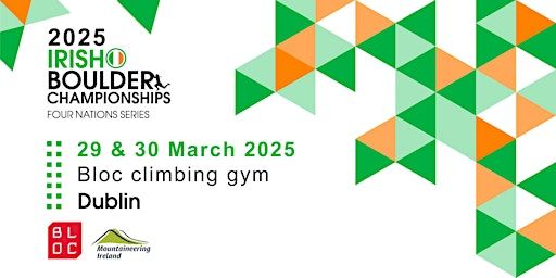 2025 IRISH BOULDER CHAMPIONSHIPS | Bloc Climbing Gym