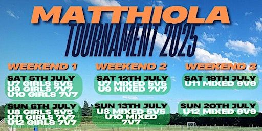 Matthiola FC Summer Football Tournament | The Oaks Warrington