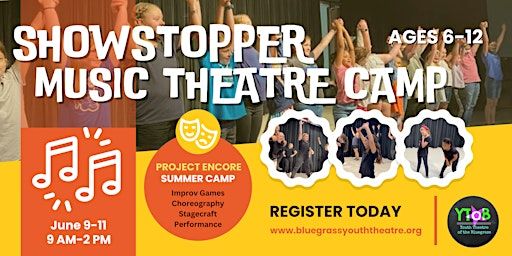 Project Encore SHOWSTOPPER Music Theatre Mini-Camp | Creekside Elementary