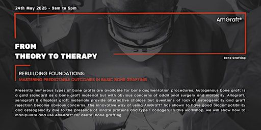 Rebuilding Foundations: Basic Bone Grafting in Dentistry | Lifelong Learning Institute - Learning Hub in Singapore