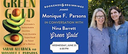 Monique F. Parsons: "Green Gold" | Bookends & Beginnings