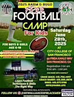 3RD Annual FOOTBALL CAMP HOSTED BY NABM & BUGD | City College of San Francisco