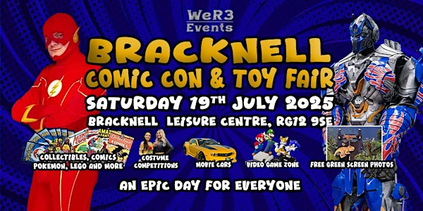 Bracknell Comic Con & Toy Fair | Bracknell Leisure Centre