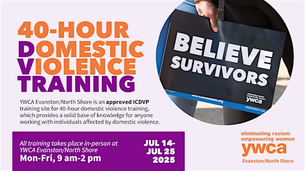 40 Hour Domestic Violence Training | YWCA Evanston/North Shore