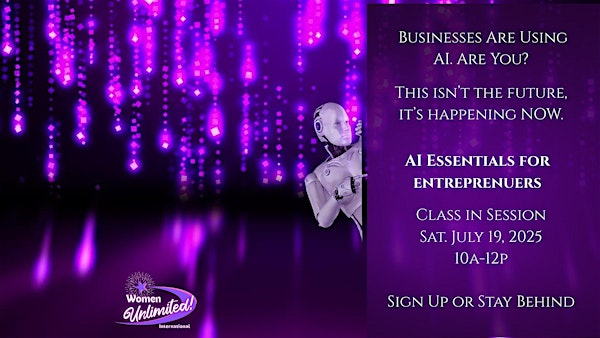 AI Essentials Workshop - For Entrepreneurs/Business Owners | Project Co-Work Leasing Office Space