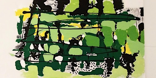 Abstract Printmaking  Adults Class | Expressive Brush Art Studio