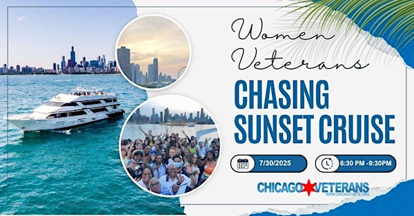 Women Veterans Chasing Sunset Cruise | 200 N Breakwater Access