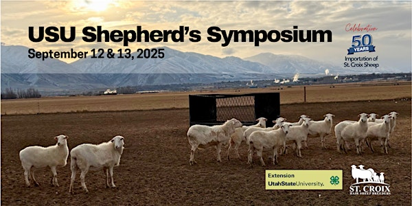 USU Shepherd's Symposium: Celebrating 50 Years of St. Croix Sheep | USU ...