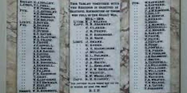 History Series 5/2 The First World War &  beyond. | Bear Steps Art Gallery and Medieval Hall