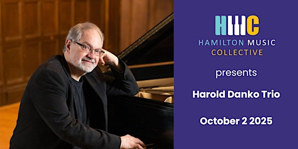 HMC Presents: Harold Danko Trio | The Gasworks