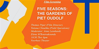 Five Seasons: The Gardens of Piet Oudolf (Thomas Piper) | 186 Jay St