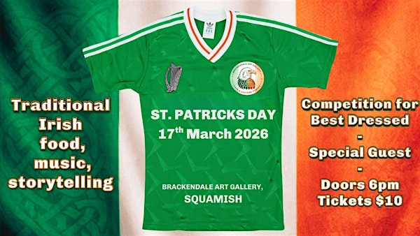 St Patrick's Day Party at The BAG | Brackendale Art Gallery