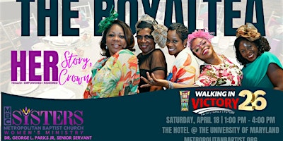 The RoyalTEA - HER Crown, HERstory | The Hotel at The University of Maryland
