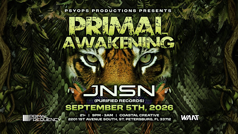 Primal Awakening @ Coastal Creative (Feat. JNSN) | Coastal Creative