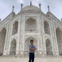 Taj Mahal lndia in Summer