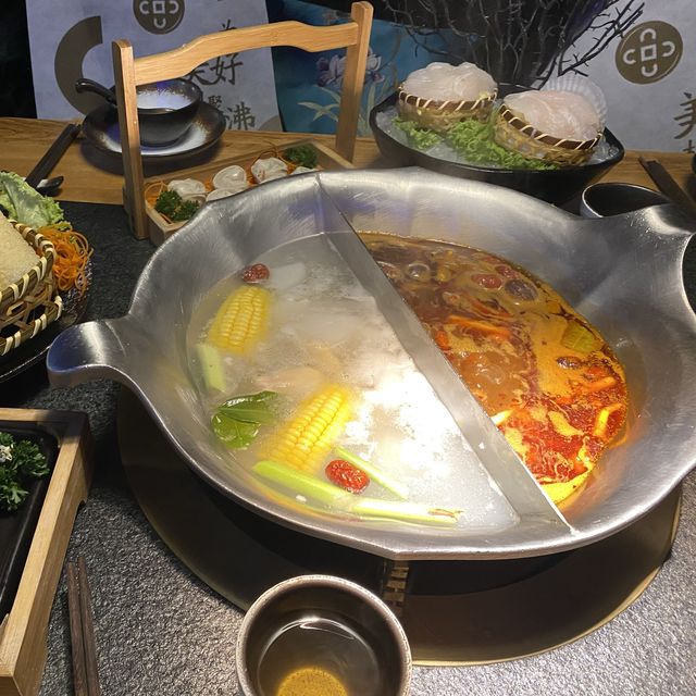 Yummy hotpot with lovely ambience and BBT