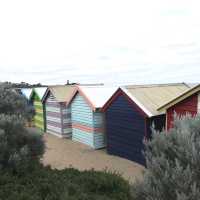 Colourful Beach Cabin, Undecided Heart