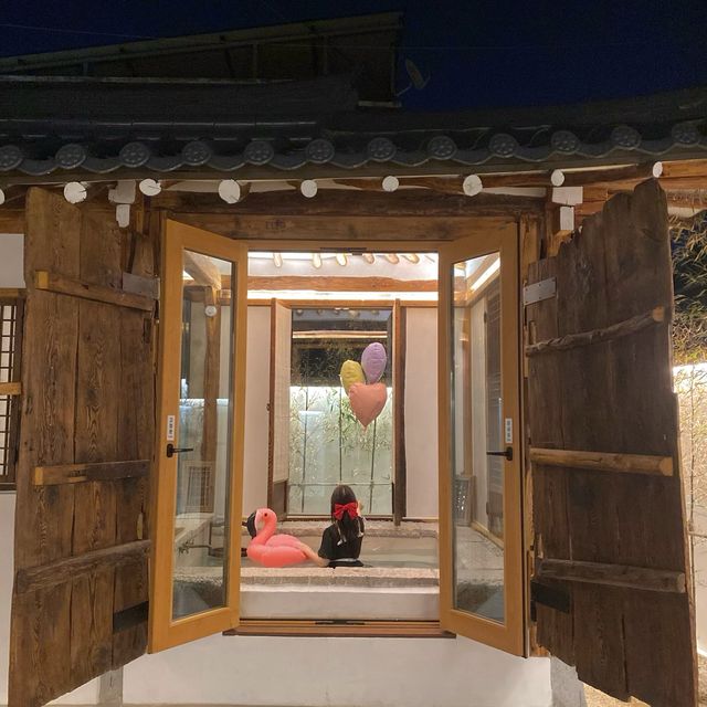 전주 한옥마을 자쿠지 2개 있는 감성숙소🤍