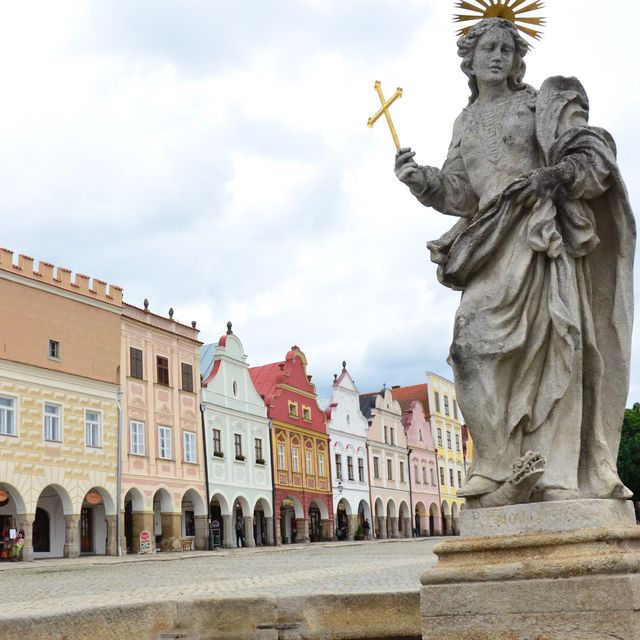 捷克Telč🔶 彩色童話小鎮