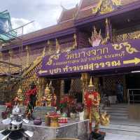 ไหว้สักการะท้าวเวสสุวรรณวัดบางจาก จังหวัดนนทบุรี