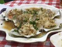 Affordable Seafood Dinner at Cheng Chau Seafront. 