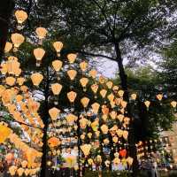 🎐彩繪的熱氣球燈籠🎈📍Zhongshan Linear Park 台北捷運中山站線形公園