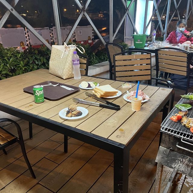 BBQ at Silvermine Beach Resort