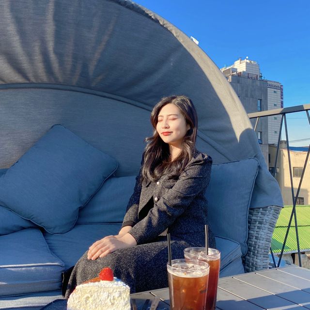 광합성하기 좋은, 익선동 루프탑 카페☕️