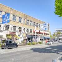 日本大通り周辺のレトロな街並み