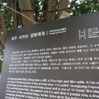 시원시원한 제주도 정방폭포
