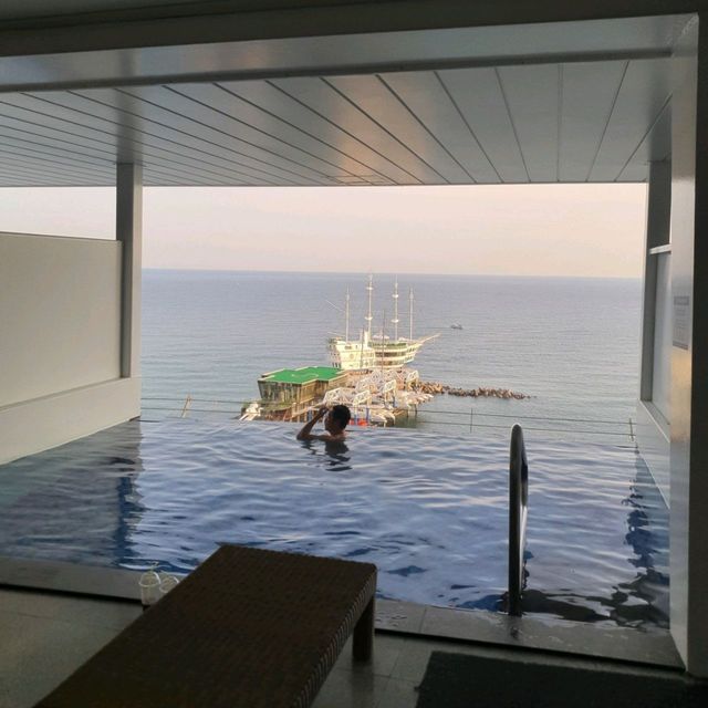 정동진 비치크루즈 프라이빗 인피니티풀빌라🌊겨울에 가도 좋은곳💙