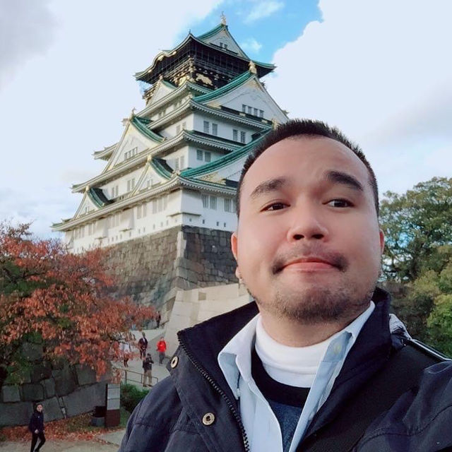 Osaka Castle in Japan