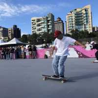 滑板遊戲好地方🛹 Meiti Hockey Rink 美堤極限公園