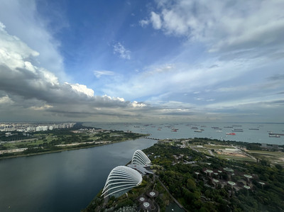 A travel destination on its own right, Louis Vuitton Island In Singapore