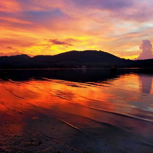 Sunset in Pulau Tuba,Langkawi