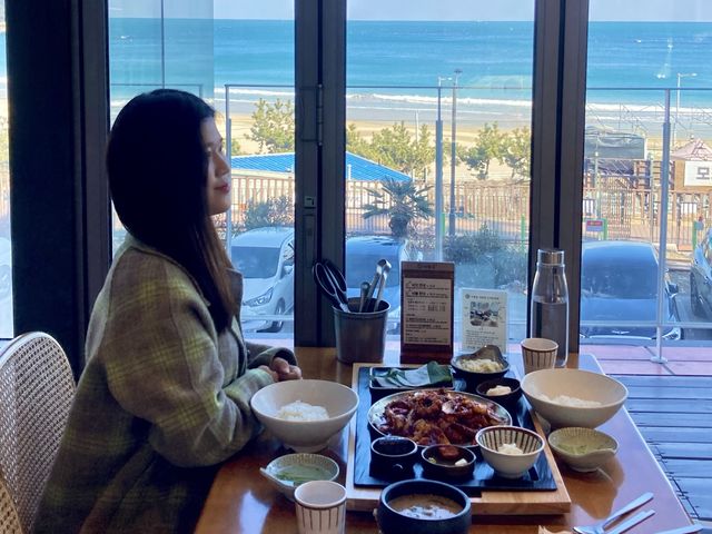 부산 바다가 보이는 낙지맛집